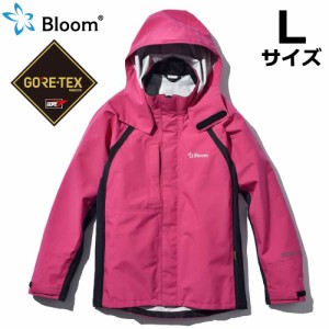 Bloom ブルーム ジャケット (ゴアテックス使用) Lサイズ マゼンタ 上着 レインウェア 作業着 合羽 防水・防風・伸縮