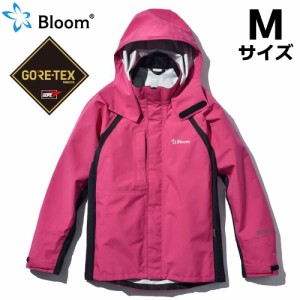 Bloom ブルーム ジャケット (ゴアテックス使用) Mサイズ マゼンタ 上着 レインウェア 作業着 合羽 防水・防風・伸縮