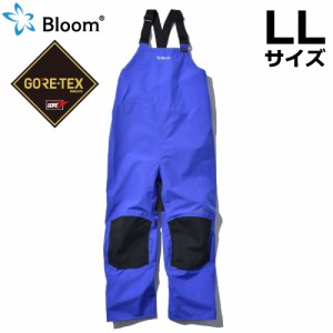 Bloom ブルーム サロペット (ゴアテックス使用) LLサイズ ロイヤルブルー ボトムス 前かけ レインウェア 作業着 合羽 防水・防風・伸縮