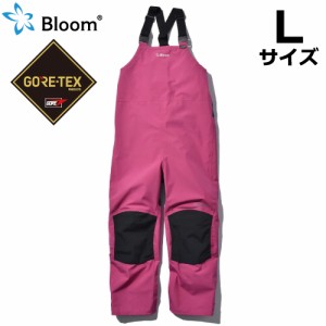 Bloom ブルーム サロペット (ゴアテックス使用) Lサイズ マゼンタ ボトムス 前かけ レインウェア 作業着 合羽 防水・防風・伸縮