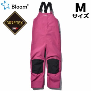 Bloom ブルーム サロペット (ゴアテックス使用) Mサイズ マゼンタ ボトムス 前かけ レインウェア 作業着 合羽 防水・防風・伸縮