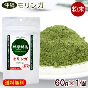 モリンガパウダー 琉球新美60g×1個　/モリンガ粉末 沖縄産 国産 【M便】