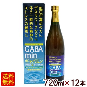 オキハム ギャバミン 720ml×12本　/ギャバ GABA ドリンク 沖縄県産青パパイヤ使用