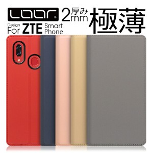 SKIN slim ZTE Libero 5G III II a1 Axon 10 Pro 5G ケース 手帳型 Libero S10 手帳型ケース リベロ カバー 手帳型カバー ブック型ケース