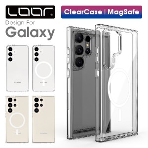 LOOF Galaxy S24 S20 Ultra 5G クリアケース S20+ plus S10 ケース カバー クリア 透明 ガラス 黄ばみにくい MagSafe ギャラクシー Galax