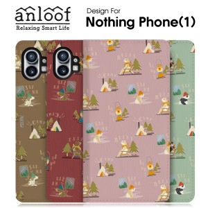 anloof Nothing Phone (2) (1) ケース Nothing Technology スマホ NothingPhone2 NothingPhone1 カバー 手帳型ケース スマホケース 手帳