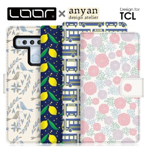 LOOF × anyan  TCL 10 Lite Pro 手帳型 ベルトあり ケース 右利き ブック型ケース 財布型 カバー シンプル 軽量 手帳型カバー 手帳型ケ