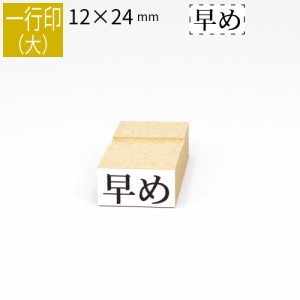 一行印 のべ板 12mm×24mm ゴム印 はんこ 判子 スタンプ ゴム印鑑 オーダー 名前 おなまえ  オーダーメイド