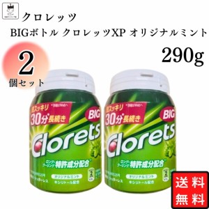 クロレッツ BIGボトル クロレッツXP オリジナルミント 290g 2個セット 息スッキリ 大容量 キシリトールガム