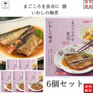 レトルト 惣菜 常温 和風 おかず レトルト食品 詰め合わせ 常温保存 送料無料 惣菜セット 食品 いわしの梅煮 6食 煮物 非常食 防災 備蓄 