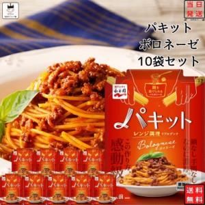 レトルト食品 詰め合わせ 常温保存 送料無料 パスタソース セット 永谷園 パキット ボロネーゼ 10袋セット レトルト 惣菜 常温 食品 ケー