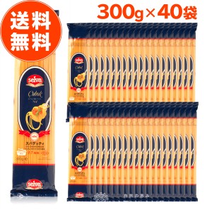 セルバパスタ　300g×40袋　スパゲッティ　もちもち食感