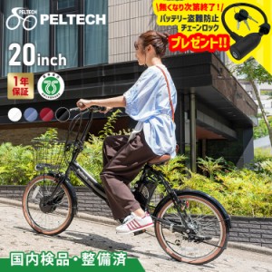 自転車 電動自転車 折りたたみ 20インチ 外装6段変速付き 簡易組立必要品 TDN-206X  折り畳み自転車 電動自転車 電動アシスト 20インチ 