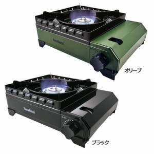 カセットコンロ カセットガス タフまる カセットガス 本体 アウトドア IWATANI CB−ODX−1−BK 送料無料 ガス コンロ ケース付き 岩谷 風