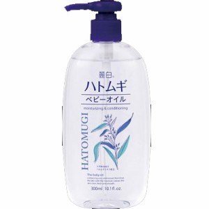 麗白 ハトムギ ベビーオイル 300ml 熊野油脂【PT】