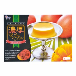 沖縄 お土産 アップルマンゴー果汁たっぷり 濃厚 マンゴープリン 70g×6カップ