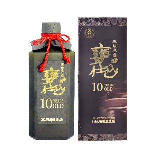 泡盛 玉友 甕仕込み 10年古酒 35度 720ml 石川酒造場 焼酎 沖縄土産 ギフト 家飲み