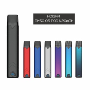 電子タバコ ベイプ ポッド POD コンパクト 軽量 スターターキット VAPE HCIGAR AKSO OS POD System kit 420mAh エイチシガー