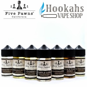 ベイプ ファイブポーンズ オリジナル シリーズ Five Pawns 60ml 全7種類 vape リキッド プラスチックボトル ャッスルロング ガンビット 