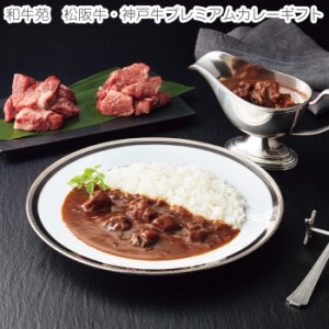 母の日 プレゼント 和牛苑　松阪牛・神戸牛プレミアムカレーギフト牛肉 カレー カレー好き ブランド 牛筋 牛すじ入り 和牛 神戸牛 松坂牛