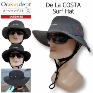 サーフハット メンズ レディース De La COSTA Surf Hat デラコスタ UV CARE 男性 女性 フリー ナイロン100% ビーチハット サファリハット