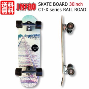 スケートボード イントロ INTRO SKATE BOARD CT-X series RAIL ROAD 30インチ スケボー コンプリート サーフスケート 日本正規品