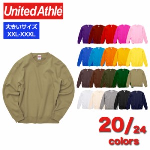 United Athle ユナイテッドアスレ 504401 クルーネック スウェット | 10.0オンス 全25色 プルオーバー 大きめ メンズ レディース シンプ