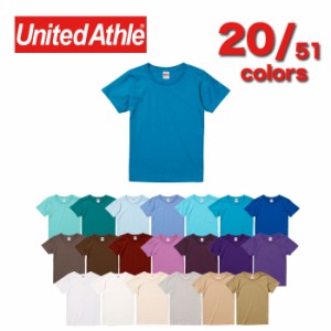 United Athle ユナイテッドアスレ 500103 5.6オンス ハイクオリティー Ｔシャツ ガールズ | 51色 3サイズ レディース トップス 半袖 カジ