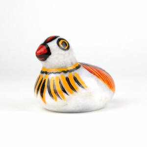 Marble Birds Type-02 Grace - Paint マーブルバード グレース ペイント OB001-0201 雑貨 置物 ペーパーウエイト オブジェ プチギフト プ