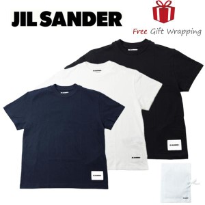 JILSANDER ジルサンダー 裾ロゴ Tシャツ3枚セット J40GC0001 新品 本物保証 無料 ギフト ギフトラッピング