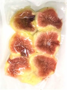 【KIMONO FRUITS】国産冷凍いちじく（徳島または和歌山産）2ｋｇ（1000ｇ×2）いちじく の皮をむき、カットしています。