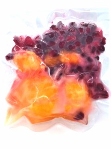 【KIMONO FRUITS】冷凍ざくろみかんジュース（スムージー）97ｇ（袋体）×7個/ｃｓ　冷凍生ザクロと国産みかんのミックスジュース　酵素