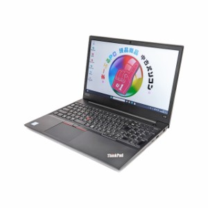 中古ノートパソコン Lenovo ThinkPad E590【現品撮影】Windows11 メモリ8GB SSD256GB Core i3 第8世代 液晶15.6型 WEBカメラ【あす着】  