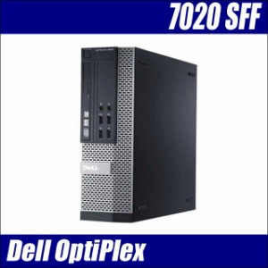 Dell OptiPlex 7020 SFF ◆ メモリ16GB 新品SSD256GB Windows10 コアi5-4590 中古デスクトップパソコン DVDドライブ WPS Office付き
