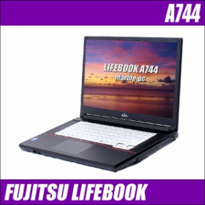 オススメ]FUJITSU Notebook LIFEBOOK A744 Celeron 8GB 新品SSD120GB