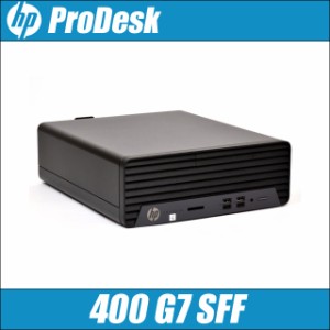 HP ProDesk 400 G7 SFF 中古デスクトップパソコン Windows11-Pro(Windows10に変更可)  WPS Office搭載 16GB SSD256GB コアi3 DVDドライブ