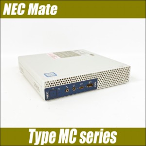 中古デスクトップパソコン NEC Mate タイプMC MKL31/C｜Windows11-Pro メモリ8GB NVMe SSD256GB コアi3-8100T 超小型PC WPS Office付き  