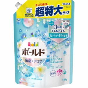 P&G ボールドジェル 爽やかフレッシュフラワーサボンの香り つめかえ用 超特大サイズ 780g(4987176190512)【メール便発送】