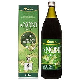 サーブ Dr.NONI(ドクター・ノニ) 生しぼり 100％ジュース 900ml (4560247367084)