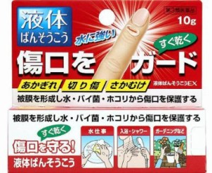 【第3類医薬品】液体絆創膏EX 10g(4962307094044)【メール便発送】