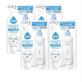 【医薬部外品】【4個セット】持田製薬  コラージュフルフル液体石鹸 （つめかえ用）  (4987767625935-4)【メール便発送】