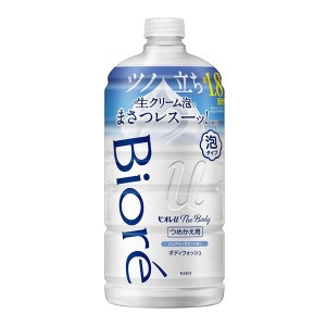 花王 ビオレｕ ザ ボディ 泡タイプ ピュアリーサボンの香り つめかえ用大 780ml