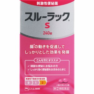 【第(2)類医薬品】【2個セット】エスエス製薬 スルーラックS 240錠 (4987300056226-2)【定形外郵便発送】