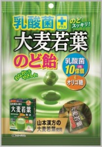 中部薬品工業 乳酸菌プラス大麦若葉のど飴(120ｇ)【メール便発送】