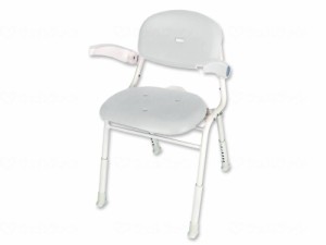 介護用 風呂椅子 介護用品 お風呂 介護椅子 ユニプラス　ミドルシャワーチェア ホワイト