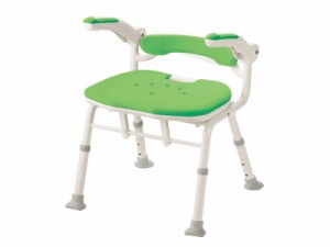 介護用 風呂椅子 介護用品 お風呂 介護椅子 折りたたみシャワーベンチ ＩＳフィット 骨盤サポートタイプ グリーン