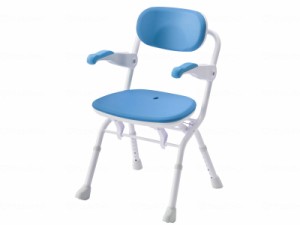 介護用 風呂椅子 介護用品 お風呂 介護椅子 楽らく開閉シャワーベンチ　Ｓフィット ブルー