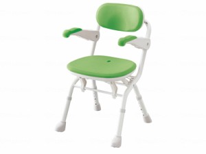 介護用 風呂椅子 介護用品 お風呂 介護椅子 楽らく開閉シャワーベンチ　Ｓコンパクト グリーン