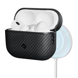 「PITAKA」AirPods Pro2 対応 ケース MagSafe対応 MagEZ Case エアポッツプロ 保護カバー ワイヤレス充電可能 L