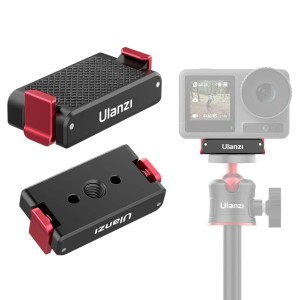 Ulanzi i DJI Action 3用OA-12 1/4ネジ穴 磁気アダプターマウント 三脚用 磁気マグネット 三脚マウント アクションカメラ